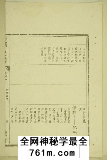 遂安积庆堂遂阳任氏大宗谱十卷