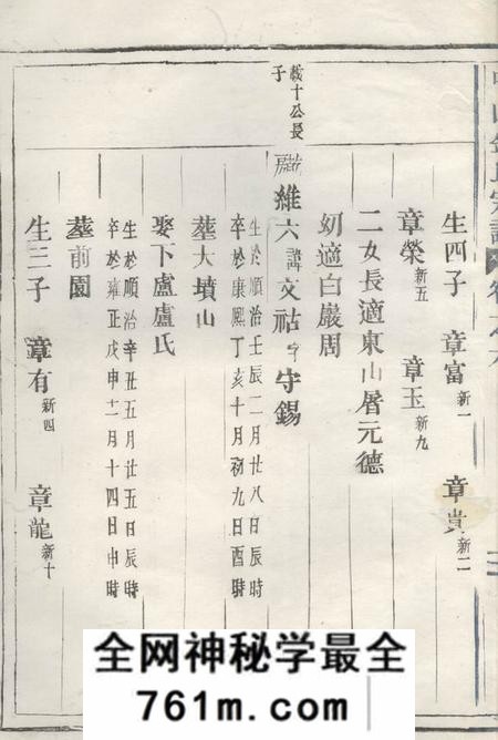 东阳厚岑山金氏家谱十六卷