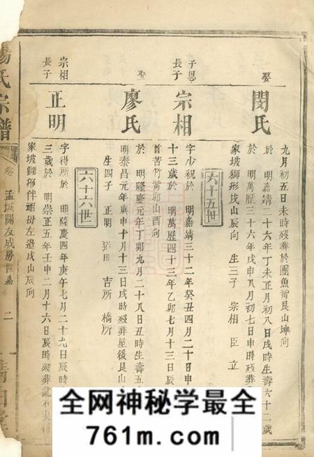 岳阳孝义堂杨氏宗谱不分卷