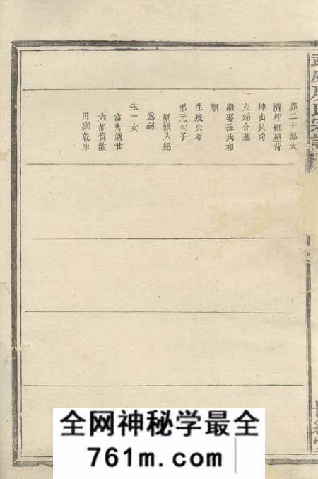武威世綵堂武威廖氏宗谱