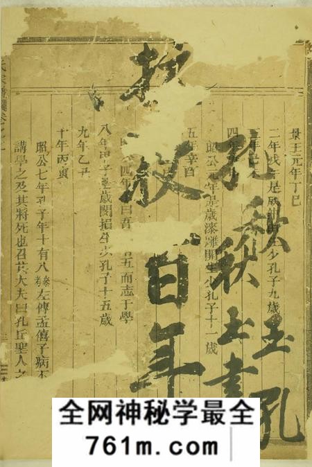永康孔氏宗谱