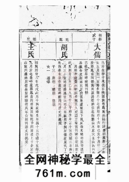 湘乡雁门堂湘乡高冲文氏族谱不分卷