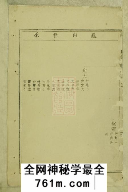 东阳西衕金氏宗谱