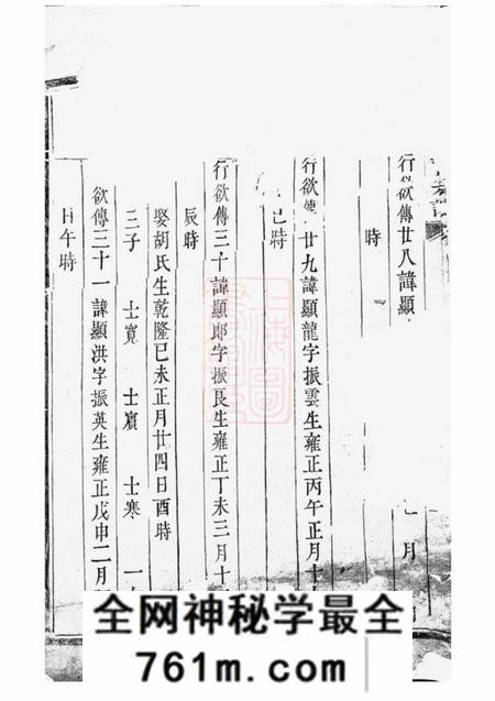 金华莲池张氏宗谱不分卷
