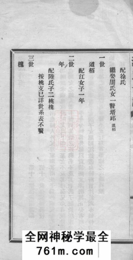 常熟虞阳沈氏支谱一卷附录一卷