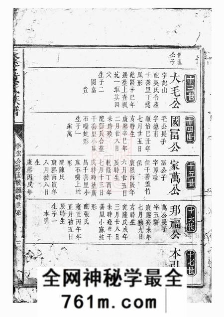 福建永安永安黄氏族谱不分卷