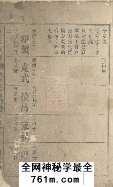 巴陵开来堂朱氏族谱