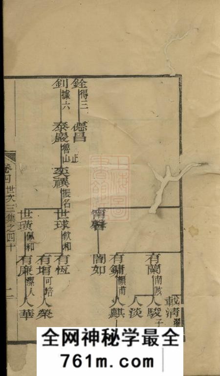 海宁海宁查氏族谱