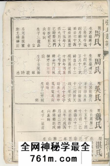 岳阳罗焕文堂张氏族谱