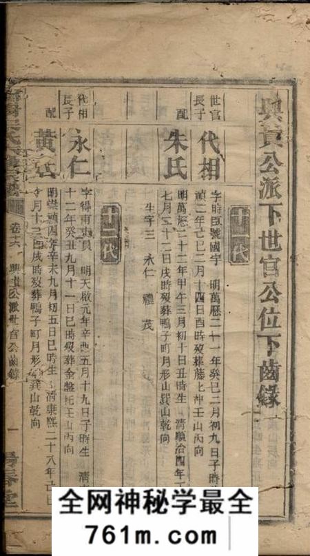 阳春堂宋氏六修宗谱
