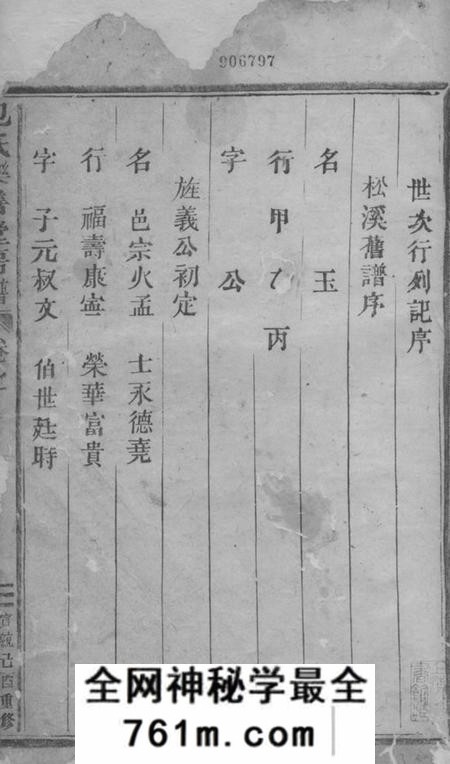 东阳正谊堂包氏正谊堂下家谱不分卷