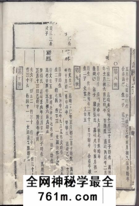 邵氏宗谱