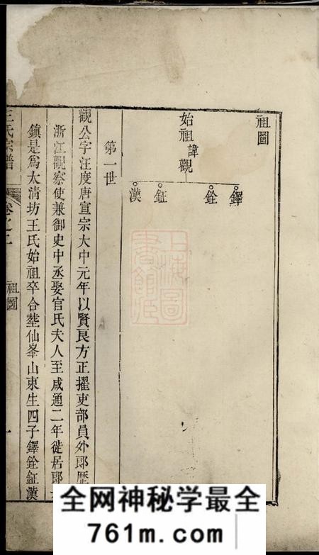 建平王氏宗谱十六卷
