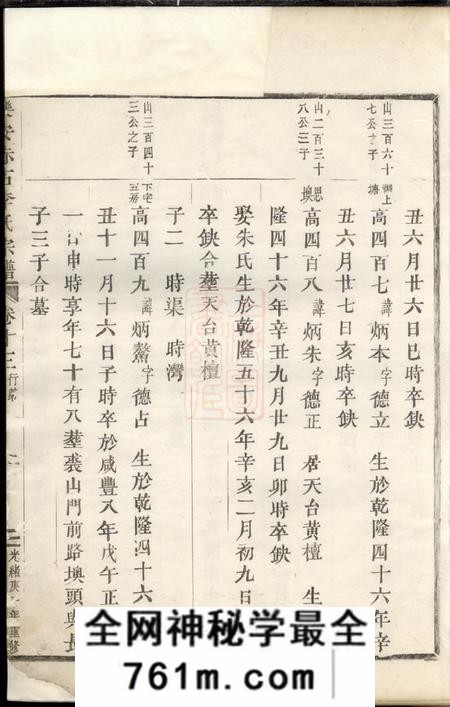乐安乐安赤石李氏宗谱