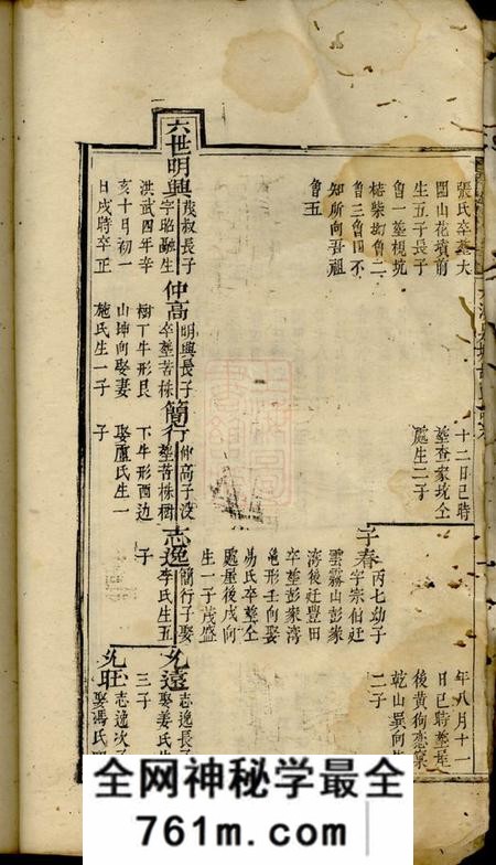 浏阳大溪泉塘胡氏谱系不分卷