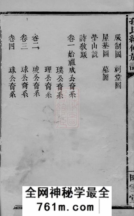 辰州文缲堂孙氏续修族谱六卷首二卷