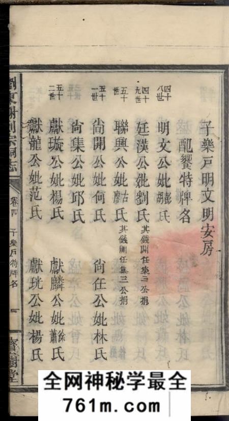 浏阳宝树堂浏东谢列宗祠志