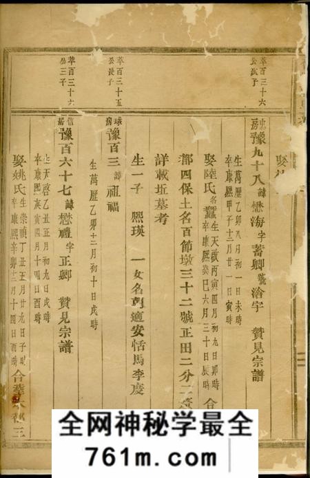 东阳后宅新屋礼房雍和堂房谱