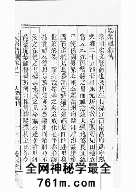临湘敦本堂元氏宗谱