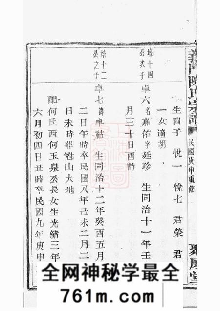 诸暨聚原堂义门陈氏宗谱八十二卷