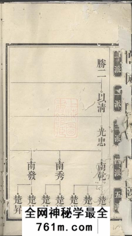 湖南益阳漂麦堂湖南资阳赤塘高氏续修族谱