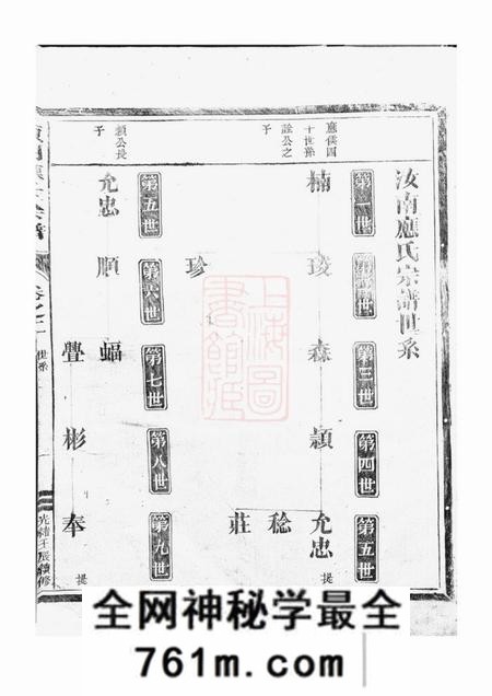 兰溪显湖应氏宗谱