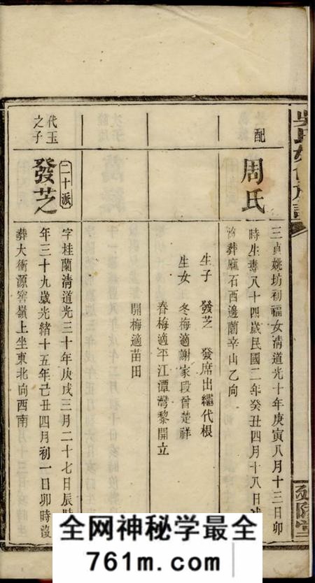 延陵堂吴氏始修族谱