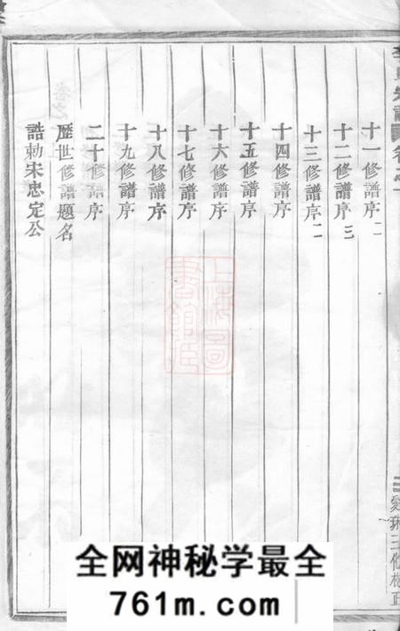 浦阳浦阳李氏宗谱六卷