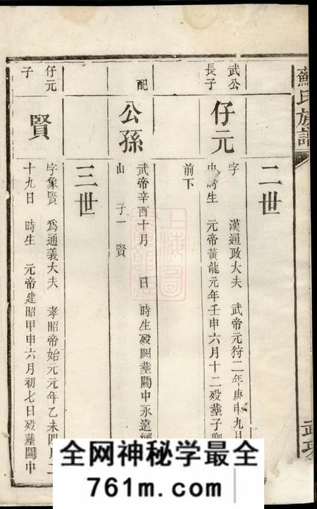 湖南长沙武功堂苏氏族谱