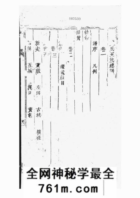 源远堂黄氏五族总谱八卷