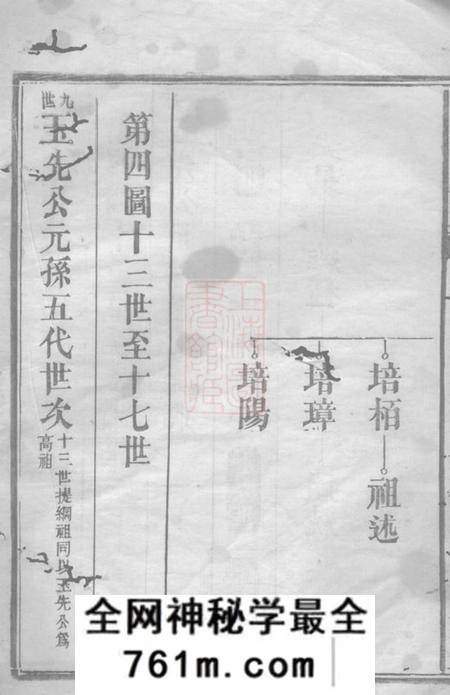 武陵陇西堂武邑李氏族谱