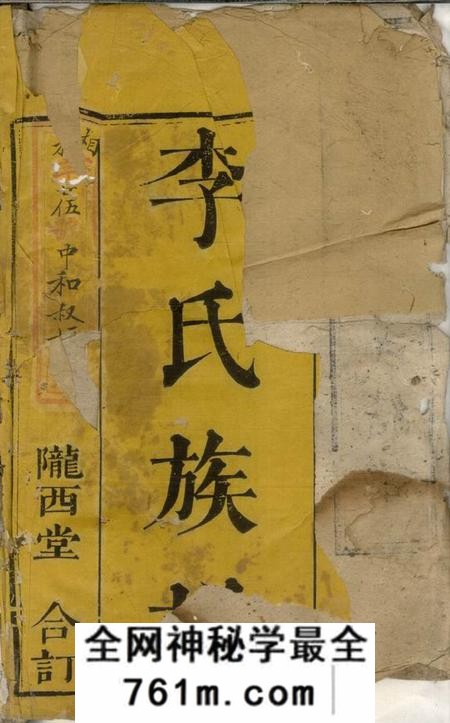 宁乡陇西堂沩宁东城李氏续谱