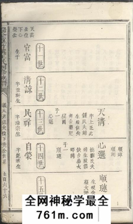 瑞金瑞金篁竹溪王氏四修族谱不分卷