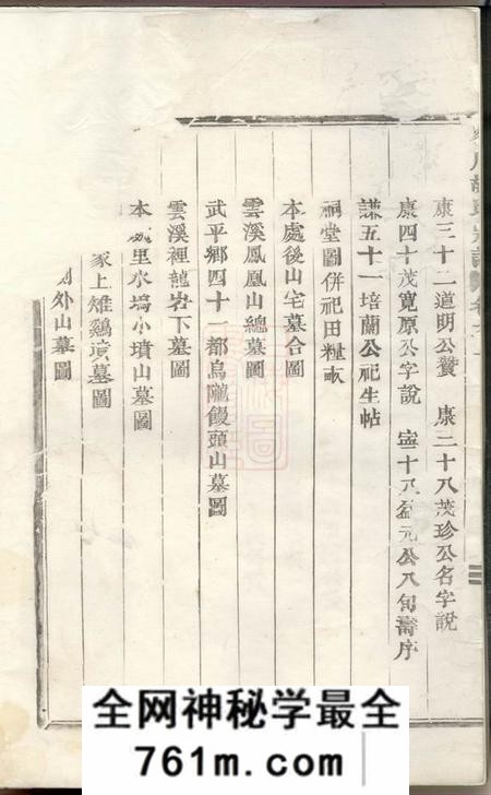 永康峰川胡氏重修宗谱四卷