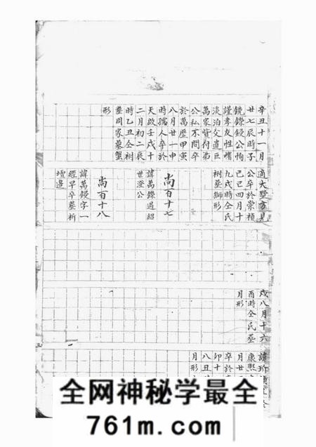 遂安狮山余氏族谱