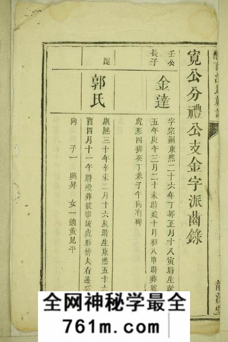 醴阮龙溪堂醴南汪氏六修族谱