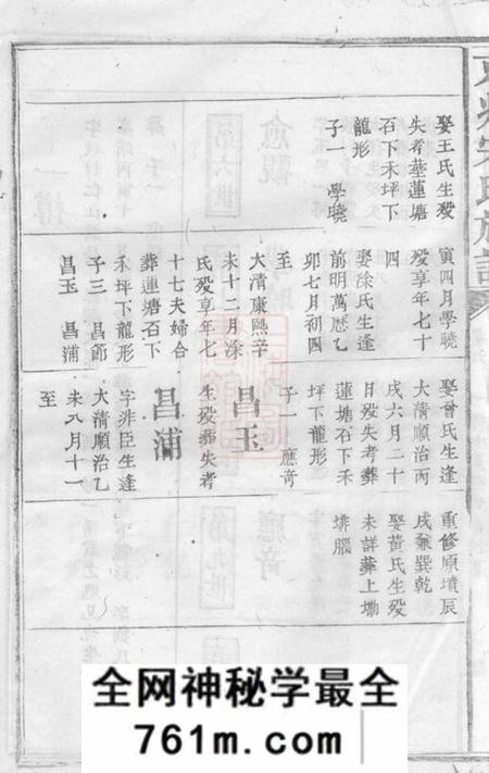 京兆京兆宋氏族谱