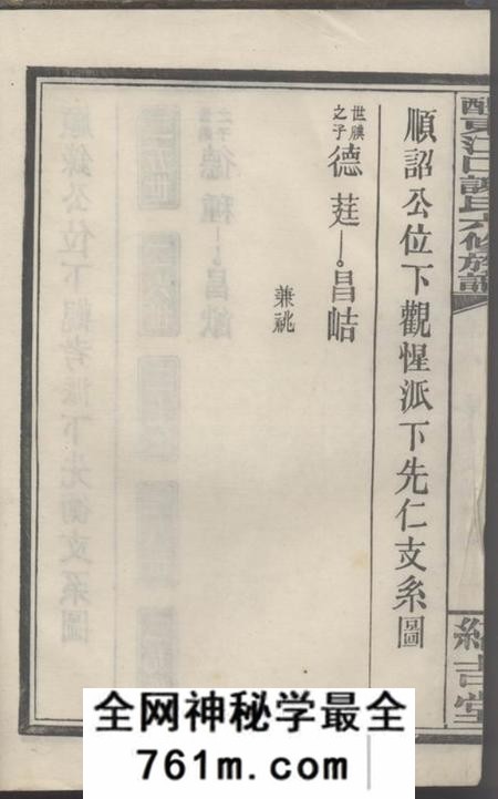 醴陵绍吉堂醴东江口谢氏六修族谱