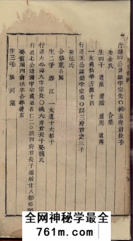 浦阳浦阳谯国市南戴氏宗谱不分卷