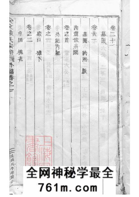 浙江东阳安文陈氏宗谱外篇二十二卷内篇五十五卷首一卷