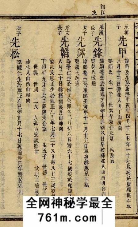 平江陇西堂李氏七修族谱