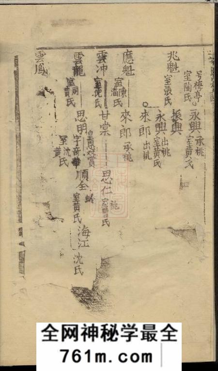 崇明郭氏宗谱