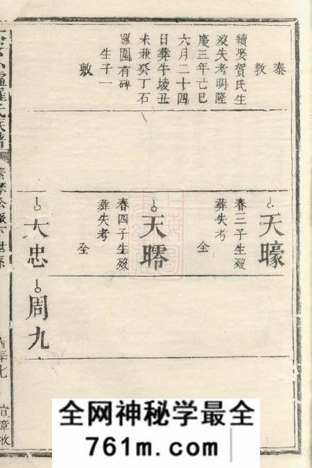 萍乡大安小墟罗氏族谱不分卷