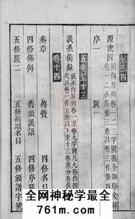善化白云祠杨氏五修族谱十四卷