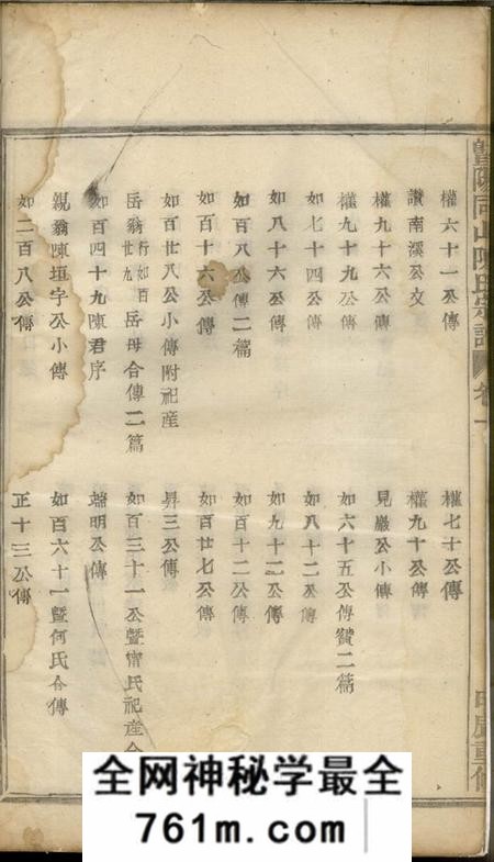 暨阳暨阳同山陈氏宗谱十卷