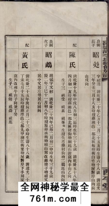 湘乡西平堂上湘遥湖李氏续修族谱