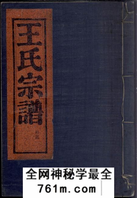 鄞县存友堂古董假山王氏家谱五卷