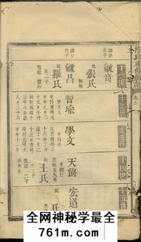 平阳堂汪氏重修族谱
