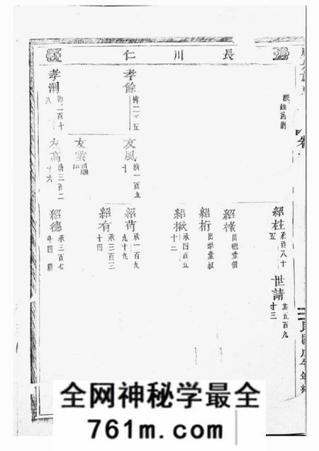 永康唐先施氏宗谱