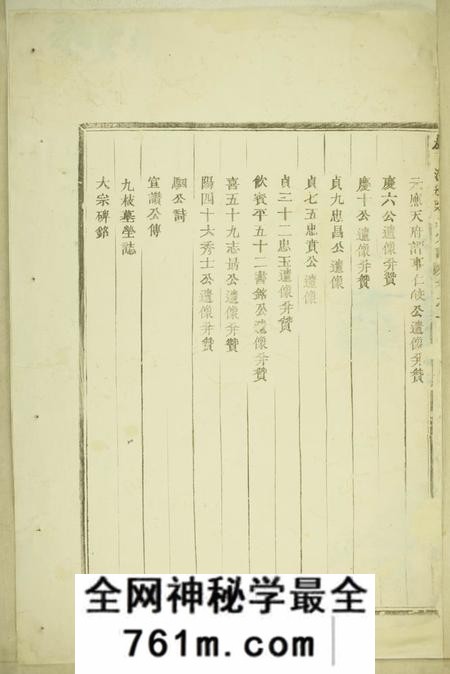 东阳砶下溪边蒋氏宗谱六卷